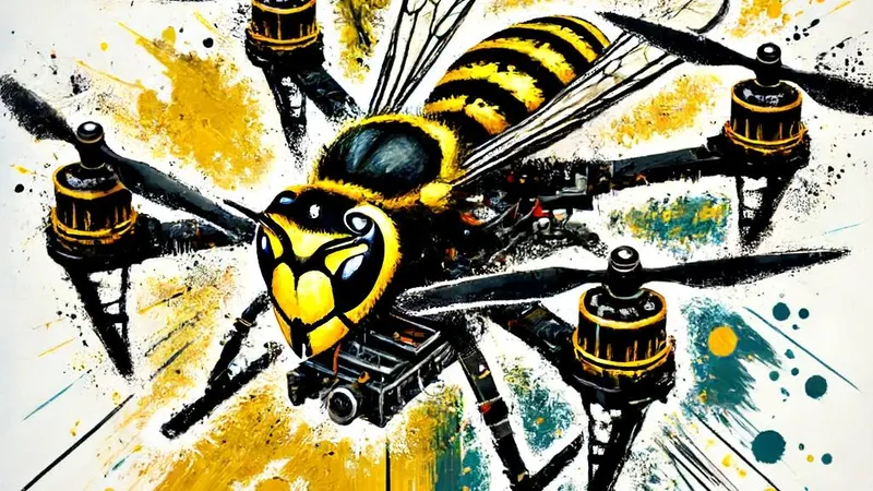 A Queen Hornet drone for DIU mobile groups