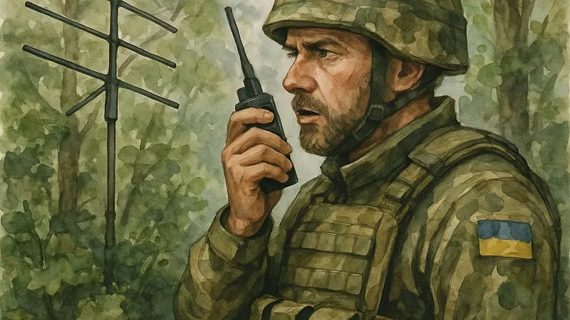 Motorola repeater for the 141st Mechanized Brigade