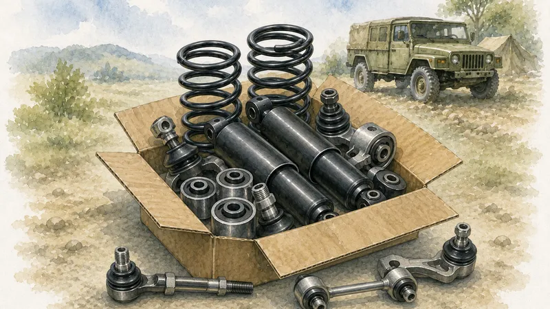 Auto parts for the 128th Separate Heavy Mechanized Brigade