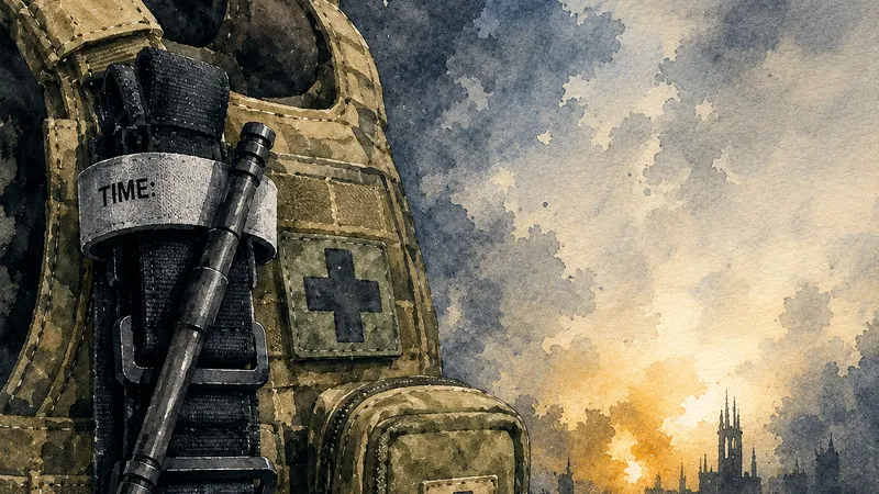 First aid kits and tourniquets for the 225th Separate Assault Regiment